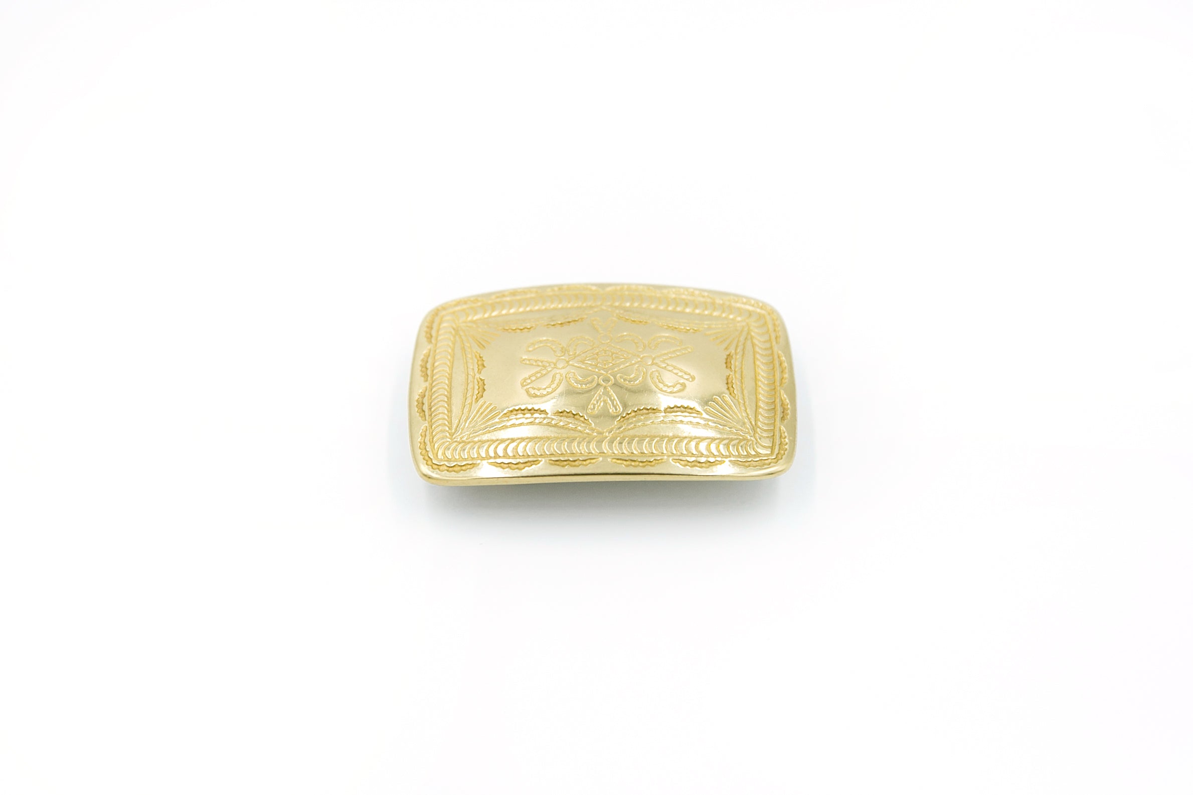 BELT NO 17PERUGIA SOLID SHINY BRASS FINISH 25MM BUCKLE