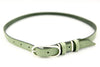 BELT NO 5 BRESCIA HL SKA 43 MINT GREEN OLD ENLISH SILVER LACQUERED FINISH 20MM BUCKLE