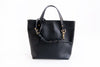 BAG NO 10 AVELLINO SLING HANDLE HL DAKOTA NERO BAG HL OLE NERO HL PG BLACK SOLID SHINY BRASS FINISH